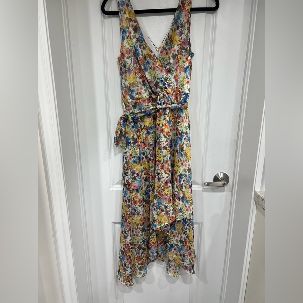 Karl Lagerfeld Paris Multicolor Floral Dress
